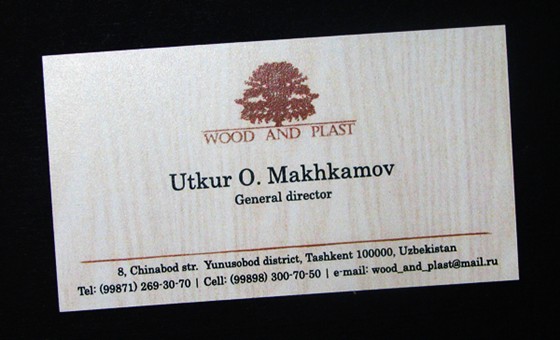 Print Design: business cards