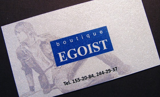 Print Design: business cards