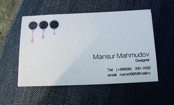 Print Design: business cards
